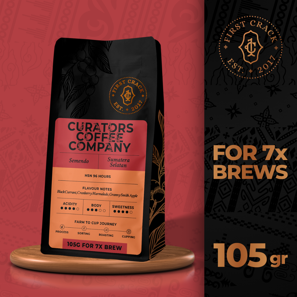 Curators Coffee Company | Semendo, South Sumatera 105Gr