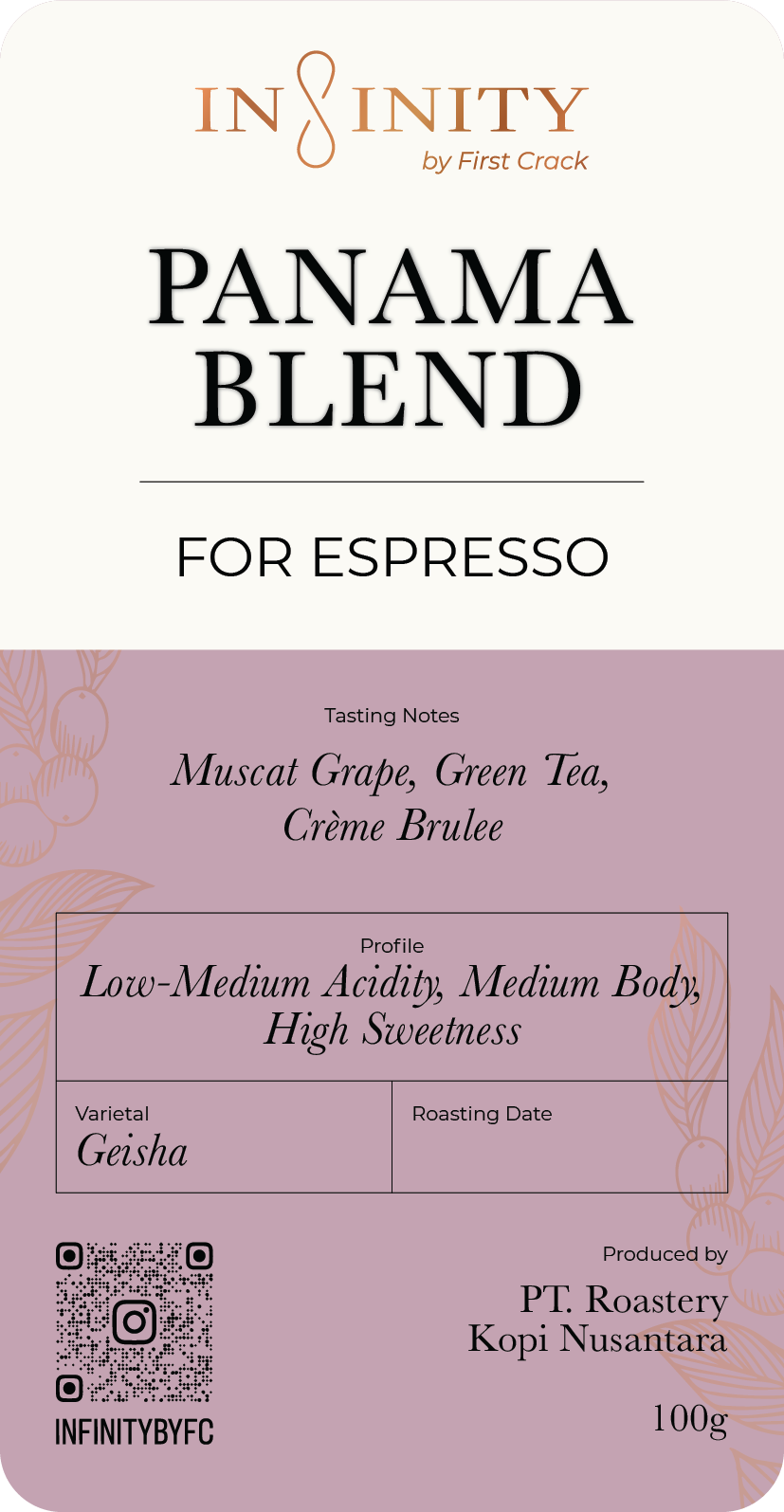 Panama Espresso Blend - 100gr